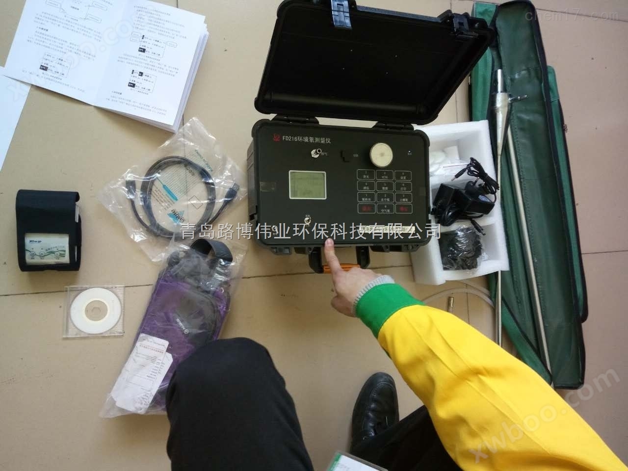 国产精品FD-216环境氡检测仪环保检测地质勘查用