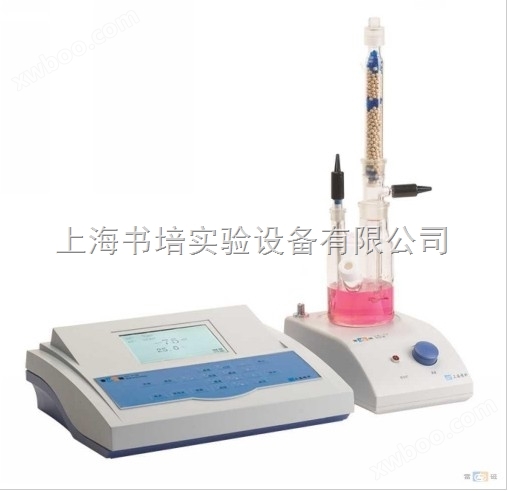 上海雷磁微量水份分析仪KLS-412/容量法水分测定仪KLS-412