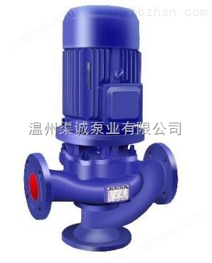 温州品牌GW型铸铁管道式排污泵