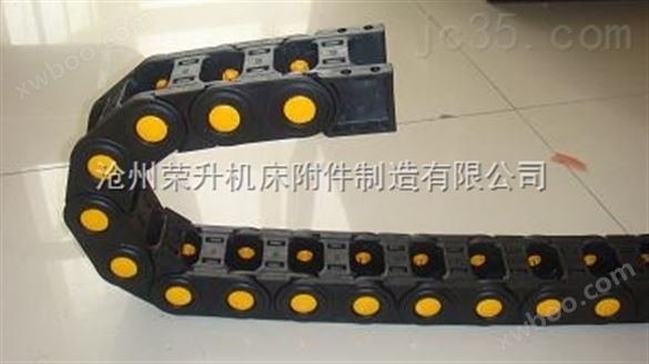 新供应管缆接头机械塑料穿线坦克链