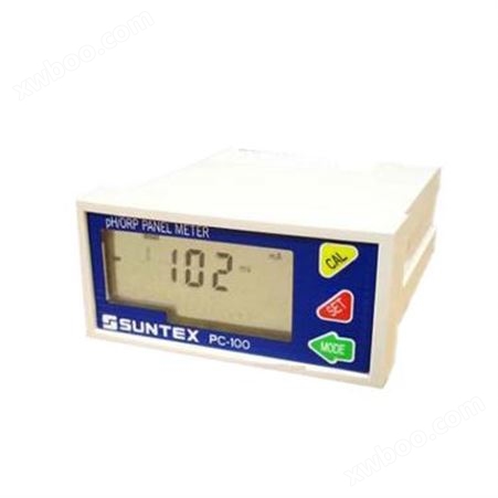 suntex PH计PC-100工业在线测试仪ph/orp控制器酸度计3