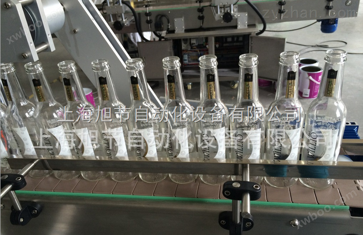 上海鸡尾酒不干胶透明贴标机