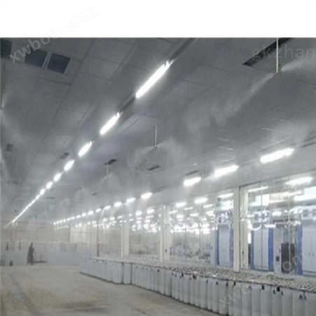 纺织厂房高压微雾加湿方案
