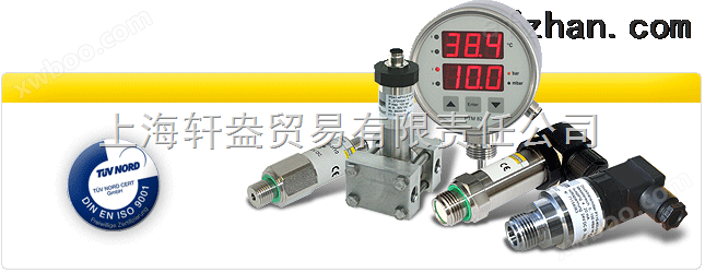 上海轩盎优势供应DMASS  MBB-R-160-1 （0-160BAR） 压力表