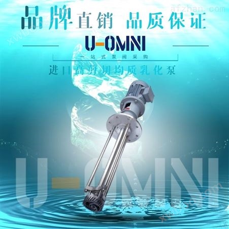 进口乳化均质泵-欧姆尼U-OMNI